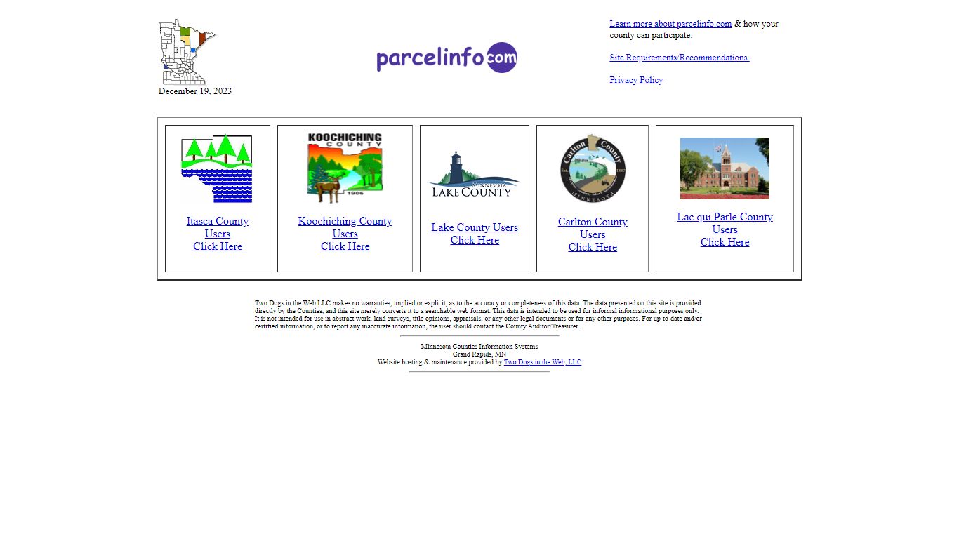 KCJ Website Jail Roster Printed on December 7, 2023 - Parcelinfo.com