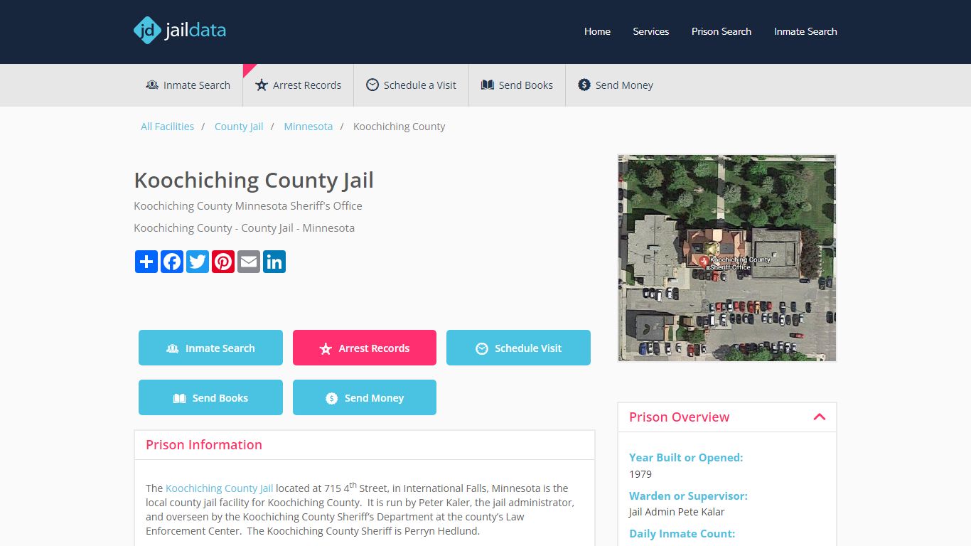 Koochiching County Jail: Jail Roster, Visitation, Send Money or Mail ...